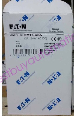 New EATON MOLELLER EMT6-DBK Overload relay