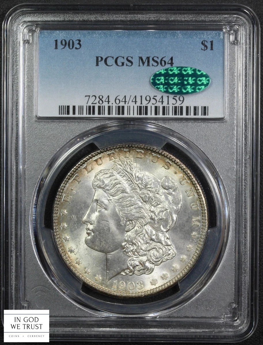 MS 64 Graded 1903 Year Morgan US Dollars (1878-1921) for sale | eBay