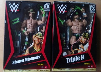 WWE Elite from the vault DX Triple H Shawn Michaels