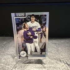 2026 Topps Series 1 Shohei Ohtani Yoshinobu Yamamoto Dodgers Duo Sand Glitter