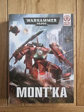 Warhammer 40k Mont'ka Damocles Lore Story Book ONLY + Slipcase