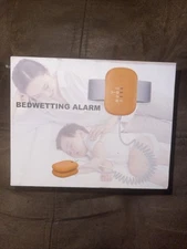 (Orange) Bed Wetting Alarm for Boys and Girls,Bedwetting Alarm for Bedwetters