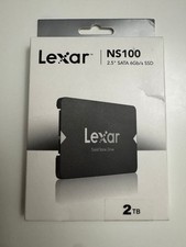 Lexar 2TB NS100 SSD 2.5 Inch SATA III Internal Solid State Drive, Up to 550MB/s 