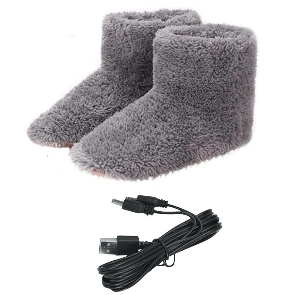 Chauffe-pieds USB à chaleur rapide avec doublure amovible et lavable T39-43