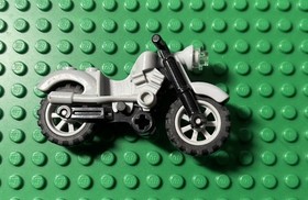 LEGO Gray Motorcycle from Wolverine's Chopper Showdown 6866 Marvel