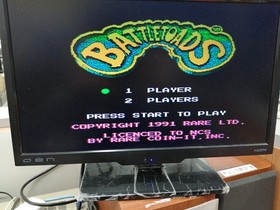 Battletoads Famicom NES Japan NCS-8T Masaya Rare 1991 Cartridge Only B2883