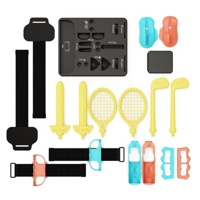 Motion Gaming Set Featuring Ergonomic Design And Multiple Controllers With 18
