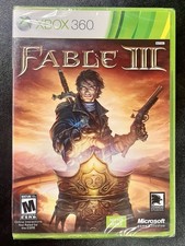 Fable III Microsoft Xbox 360 Brand New Factory Sealed Case Damage