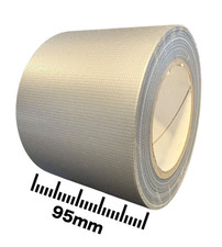 2 x DUCT GAFFER HEAVY DUTY TAPE WATERPROOF CLOTH TAPE 95MM X 50M GREY 0.10 per metre