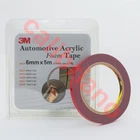 3M 1/4 in x 5 m Double Sided Foam Adhesive Tape 30319 Automotive 6 mm x 5 m