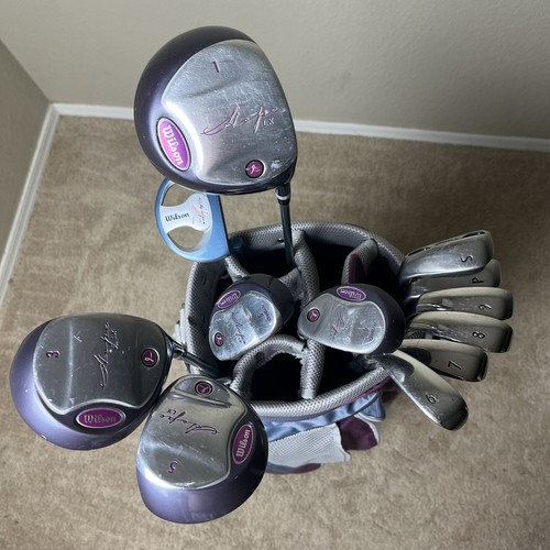 Wilson HOPE LX Wood & Iron Set 1,3,5w, 4,5Hy, 6-PW+SW Putter Ladies Graphite