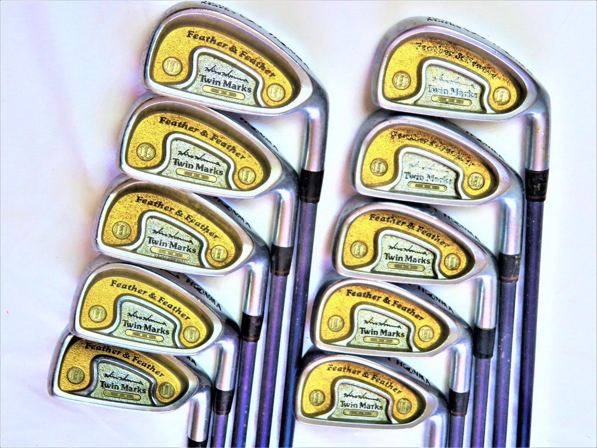 HONMA Twin Marks 808RF フェアウェイウッド 7番 9番 HONMA TWIN MARKS CN-808 1-STAR 9PC R-FLEX IRONS SET GOLF