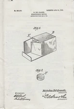 1908 Fireworks Pyrotechnic Device Patent  COPY