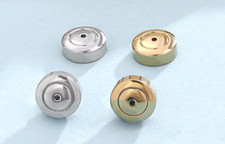 4 Pcs Round Discs Earring Backs for Droopy Ears Stud Pierced Locking Lifters New