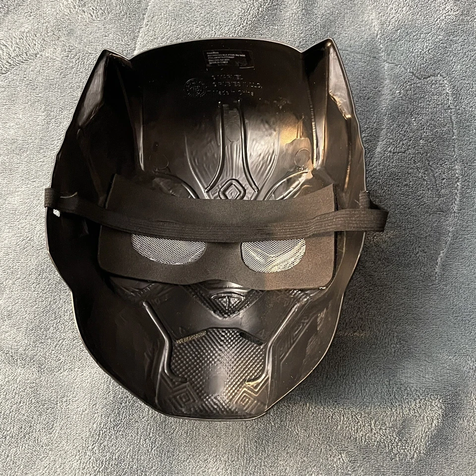 Disfraz de Pantera Negra Rubíes Niño Talla Mediana o Grande Guerra Civil Mono/Máscara Solo Foto 3 de 4