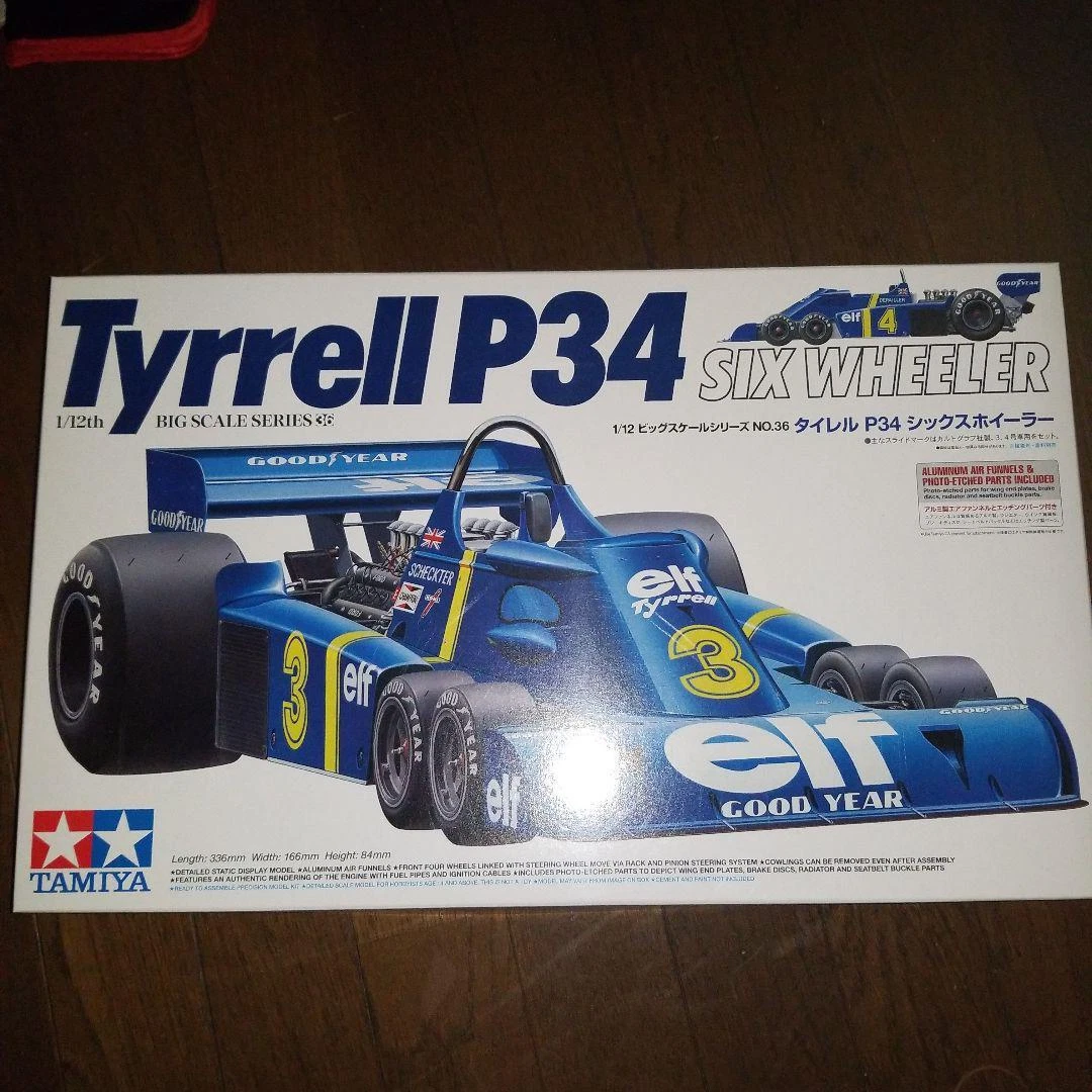 Tyrell P34 Six Wheeler Tyrrell Unassembled Tamiya 1/12 | eBay
