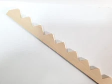 Dollhouse Stair Stringer for Making Stairs DIY Building 10.5" Ceilings NE897