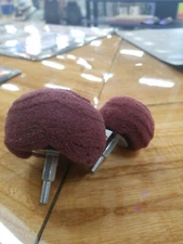 renegade products mushroom scuff pad sanding 2" 3" buffing drill attachment new 