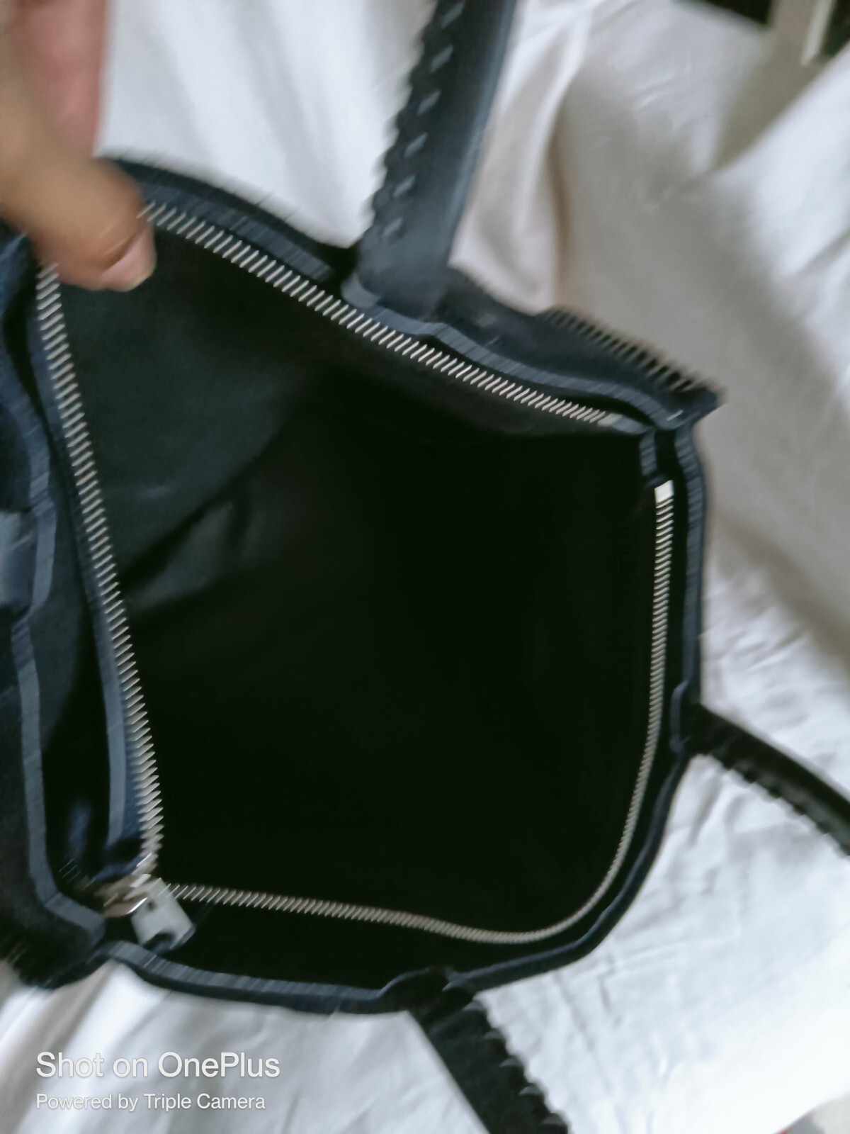 handbags all saints tote bag navy blue rare image 5