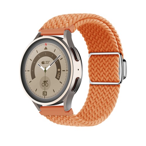 Watchbands Strap Magnic Braided For Samsung Galaxy Active 2 Watch 4 5 Nylon - Picture 20 of 28