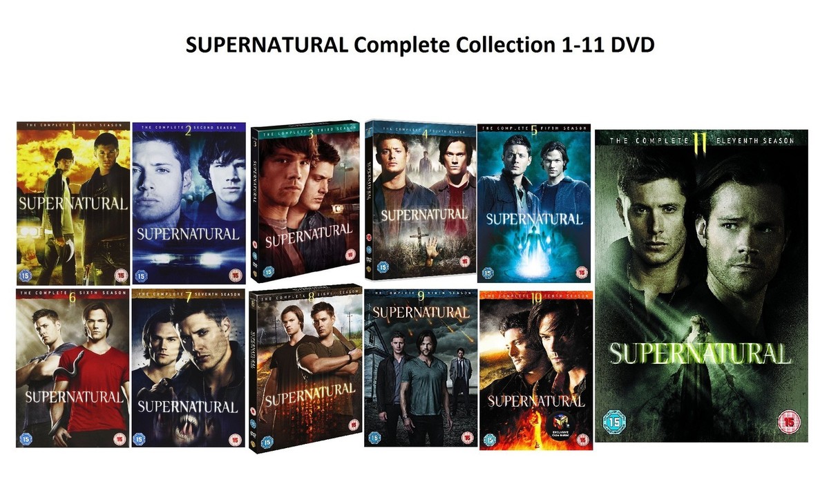 SUPERNATURAL Complete Series Collection 1-11 DVD Season 1 2 3 4 5
