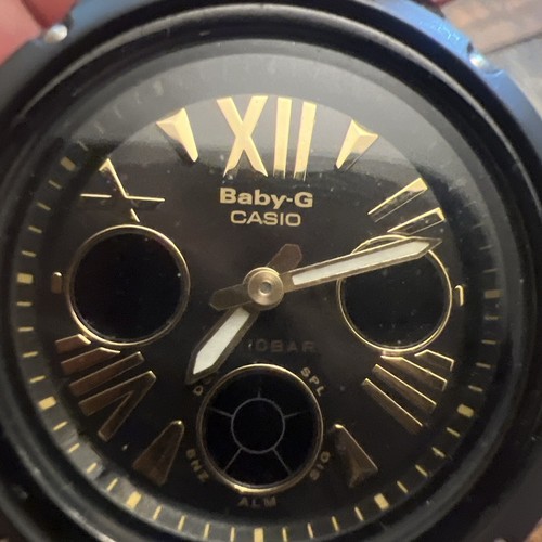 CASIO Baby-G 5257 BGA-153-1BJF Water Resist 10bar Stainless Steel Round B5178 - Picture 11 of 11