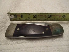 Western S-522 Lockback Single Blade Folding Pkt. Knife USA w/Pheasants on Blade