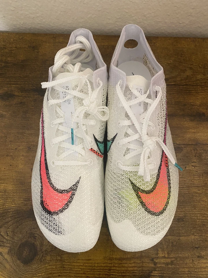 Nike Air Zoom Victory White Ombre Track Sz 15 Shoes w/ Spikes CD4385-100 - Image 2 of 4