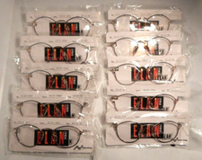 10 Pc. ELAN 9175 Blue Demi 45/18 Teen Eyeglass Frame Lot New Old Stock 374