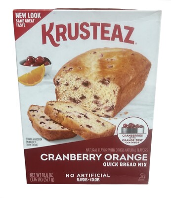Krusteaz Cranberry Orange Quick Bread Mix 18.6 oz