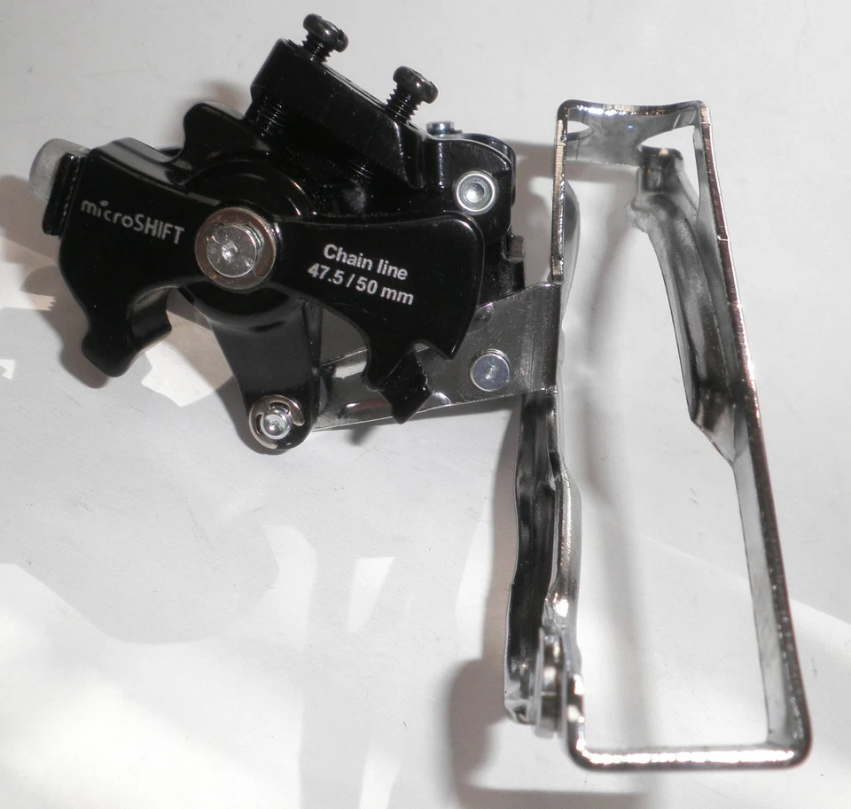 MICROSHIFT 34.9MM FD-M22 FRONT DERAILLEUR BICYCLE BIKE PARTS 8-12 - Image 3 of 4