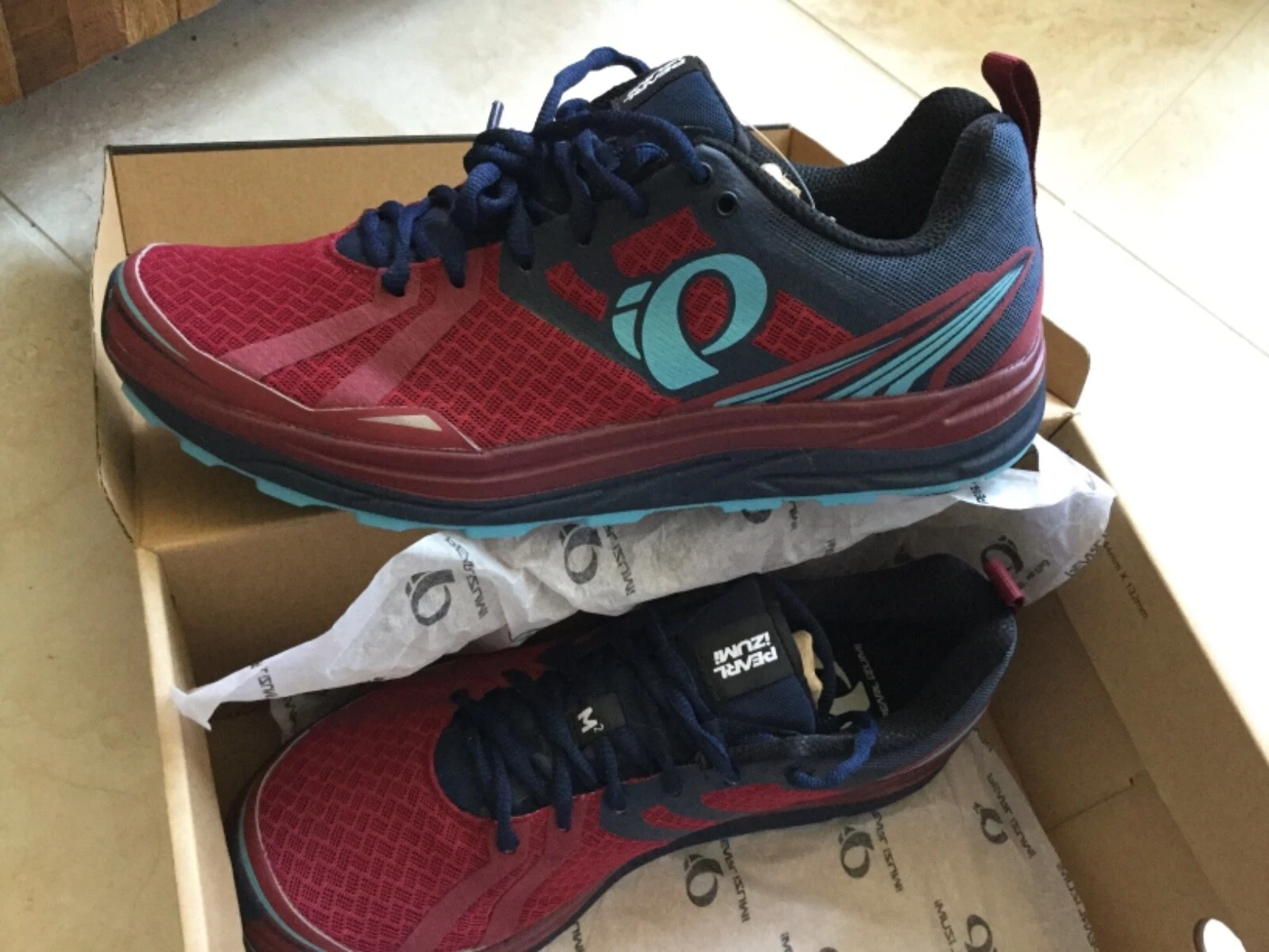 Pearl Izumi EM Trail M2 V3 Mens Athletic Shoes Size 9 M US