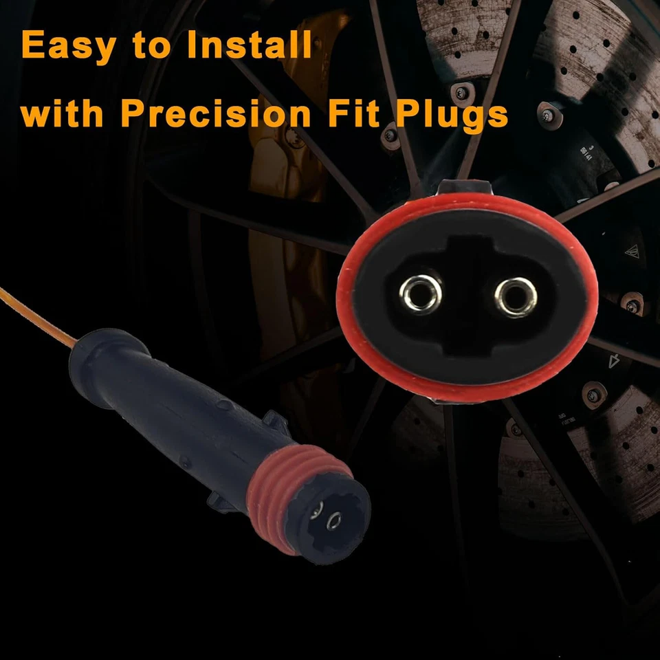 4x Front Rear Brake Pad Wear Sensors for Mercedes-Benz C230 C240 C300 C320 C350 - Image 4 of 4