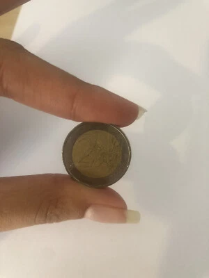 Pièce De 2 Euro EIRE IRLANDE 2002 12 étoiles harpe médiévale celtique - Photo 1/2