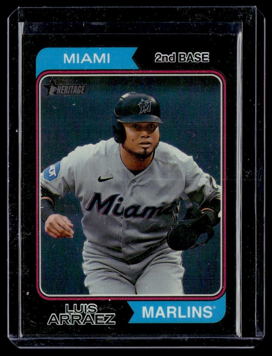 その他 topps archives luis arraez auto /44 2023 Topps Heritage Black Chrome Refractor Luis Arraez 44/74
