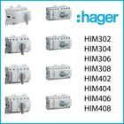 Hager HIM 302 304 306 308 402 404 406 408 Load Switch Modular 20A to 80A