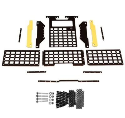 Cargo Rack Overhead Molle Panel  Storage Compatible with  Wrangler JL 2018-2023