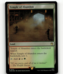 Temple of Abandon #313 (Foil) Universes Beyond: Doctor Who