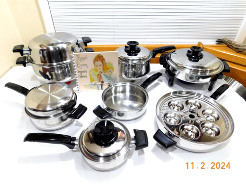 ROYAL QUEEN MC2000 MULTICORE Stainless Steel Waterless Cookware Elec ...