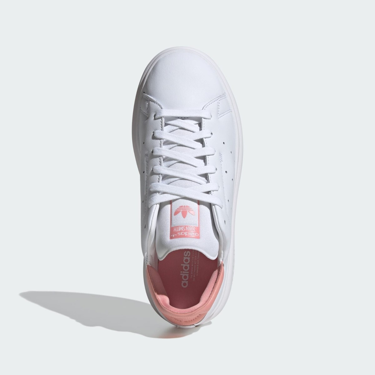 ◆adidas◆ Stan Smith Platform White Pink IF7013 Adidas Women's Stan Smith Platform Sneakers Shoes Cloud
