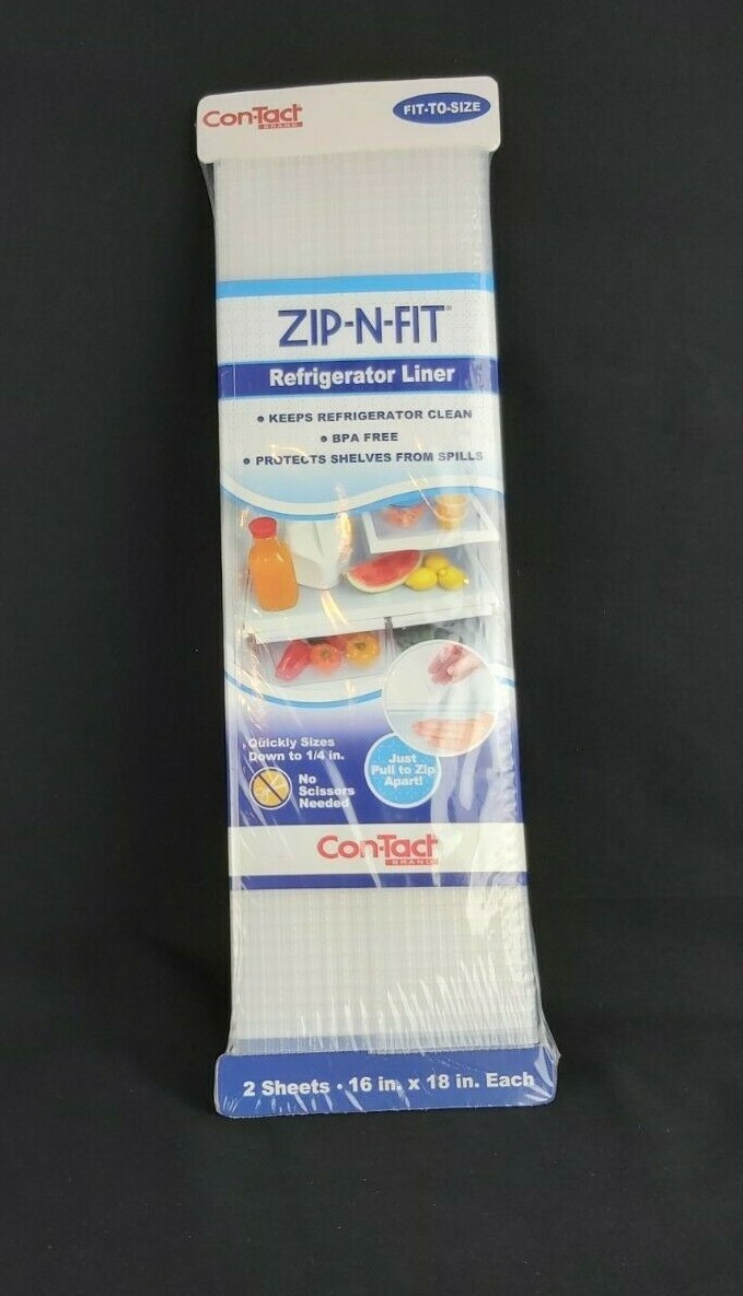 ConTact ZipNFit Refrigerator Liner 2 Sheets16 in. x 18 in Each eBay