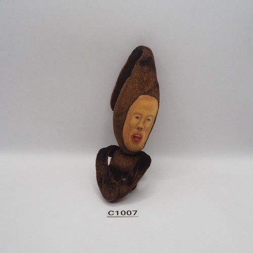 Kobito Dukan Cobit C1007 Brown 5.5" Magnetic Hands Plush Stuffed Toy Doll Japan