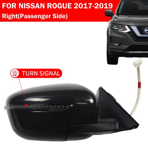 Side Mirror for NISSAN 2017-2020 ROGUE Turn Signal Power Heated Passenger Side - Picture 2 of 6