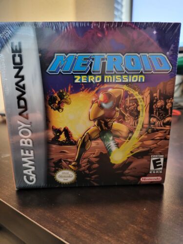 METROID ZERO MISSION COMPLETE Authentic Nintendo Game Boy Advance GBA | MINT - Picture 1 of 6