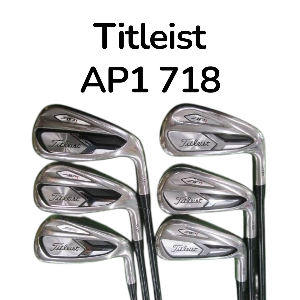 【5月10日迄】Titleist 718 AP1 6〜P MCI60S 2017 Titleist] AP1 718 Iron Set 6pcs 5-6-7-8-9-Pw Shaft MCI 60 Flex S