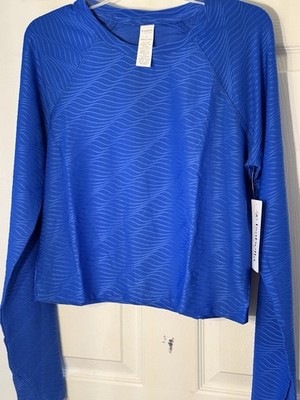 Women s Size Large Crop Workout Top By Isabella Active Wear - NWT- Great Price!