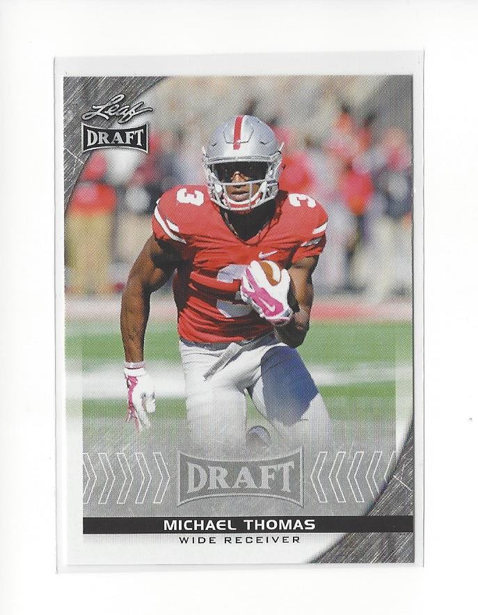 2016 Leaf Draft #65 Michael Thomas RC Rookie Saints Ohio State