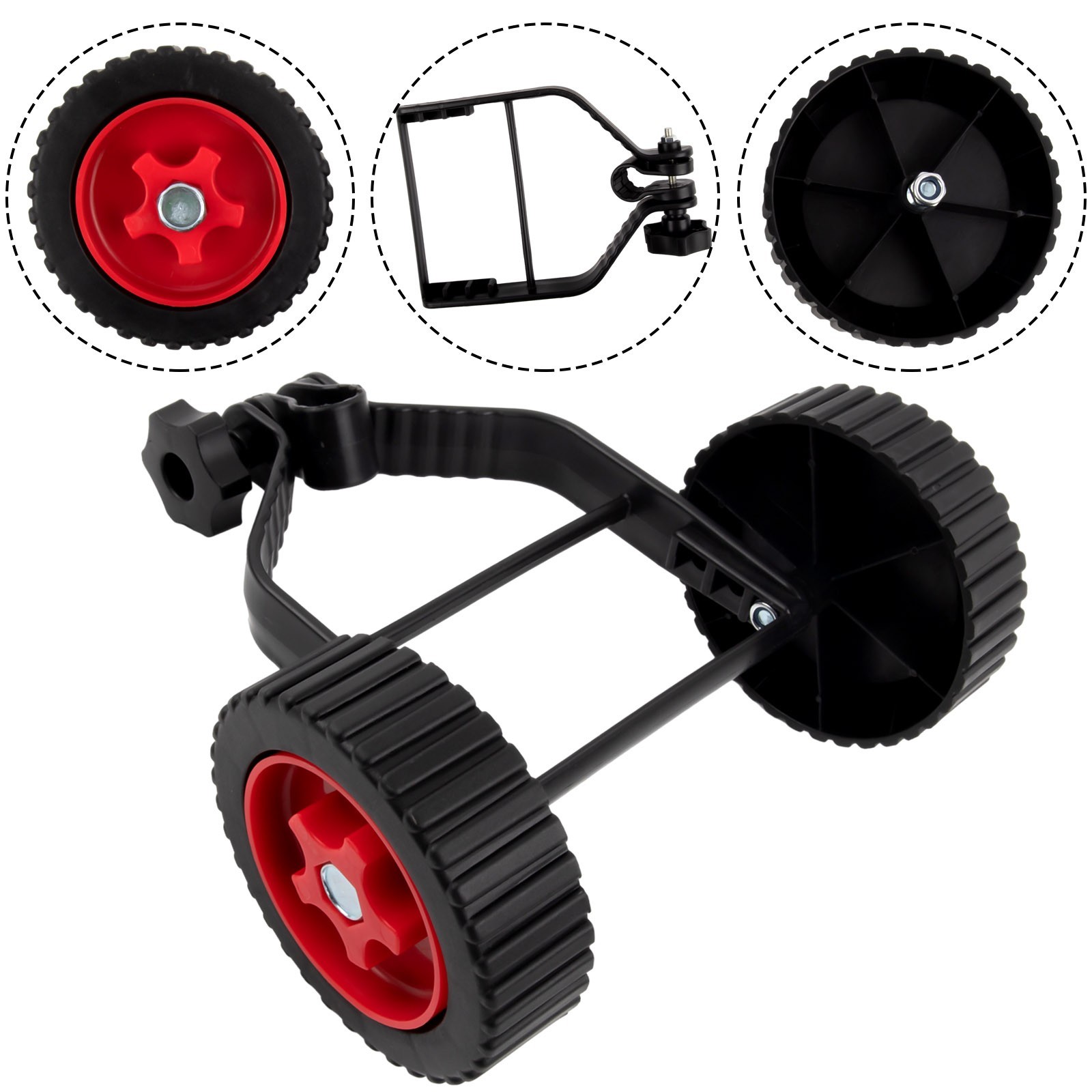 Stable Support Wheels for Grass Cutter Reduce Fatigue and Enhance Efficiency