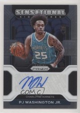 2021-22 Panini Prizm Sensational Signatures PJ Washington Jr #SS-PJW Auto 0p7o