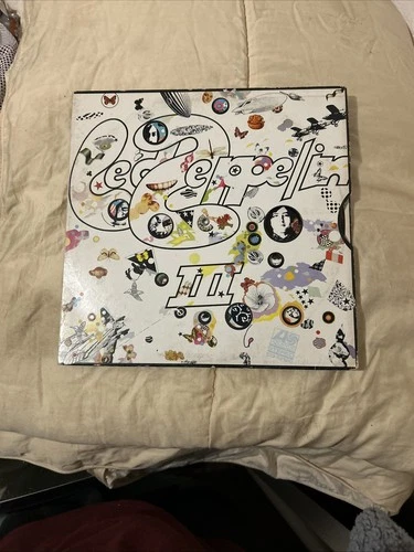 Led Zeppelin III 1970 LP Original US 1st Press Do What Thou Wilt SD 7201 GF Hype